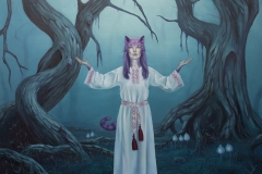 Rebirth, oil on canvas, 120x100cm, 2025