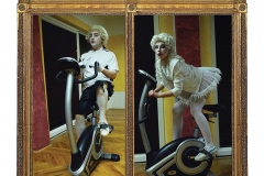 Antoinette or the glamorous guillotine, photographs, 2009 and 2010