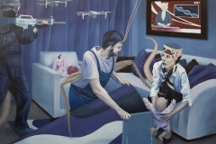 Sins of the Innocents, oil on canvas, 130x100cm, 2025
