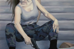 Bullying, oil on canvas, 60x80cm, 2025