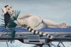Pregled, ulje na papiru, 21x29,7cm, 2026.