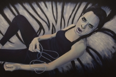 Metamorphosis, oil on canvas, 100x80cm, 2019